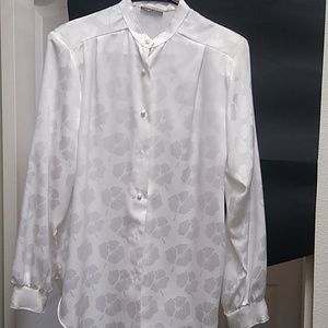 Dress shirt with high collar
